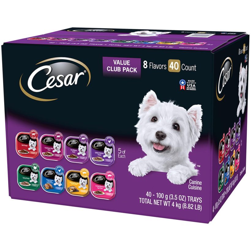 Cesar Classics Variety Dog Food Trays 40 Ct35 Oz Nikkie Pets